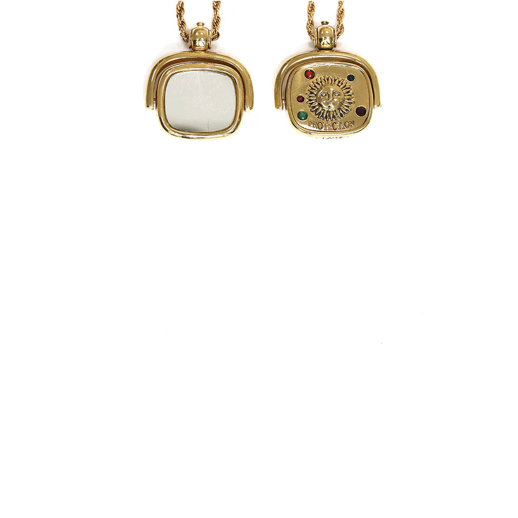 Sacha Soleil Mirror Necklace
