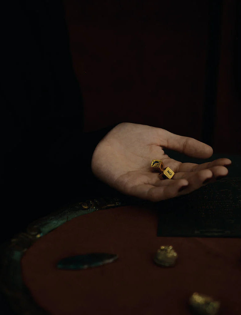 Sacha Necklace Dice Cage Amulet