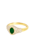 Gigi Ring - Green Onyx