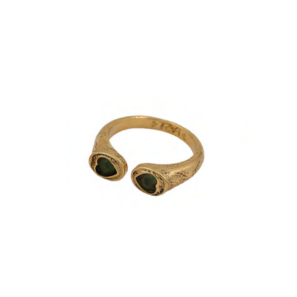 Sissi Double-Heart Ring