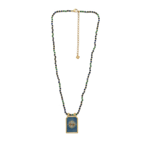 The Elena Necklace (Blue)