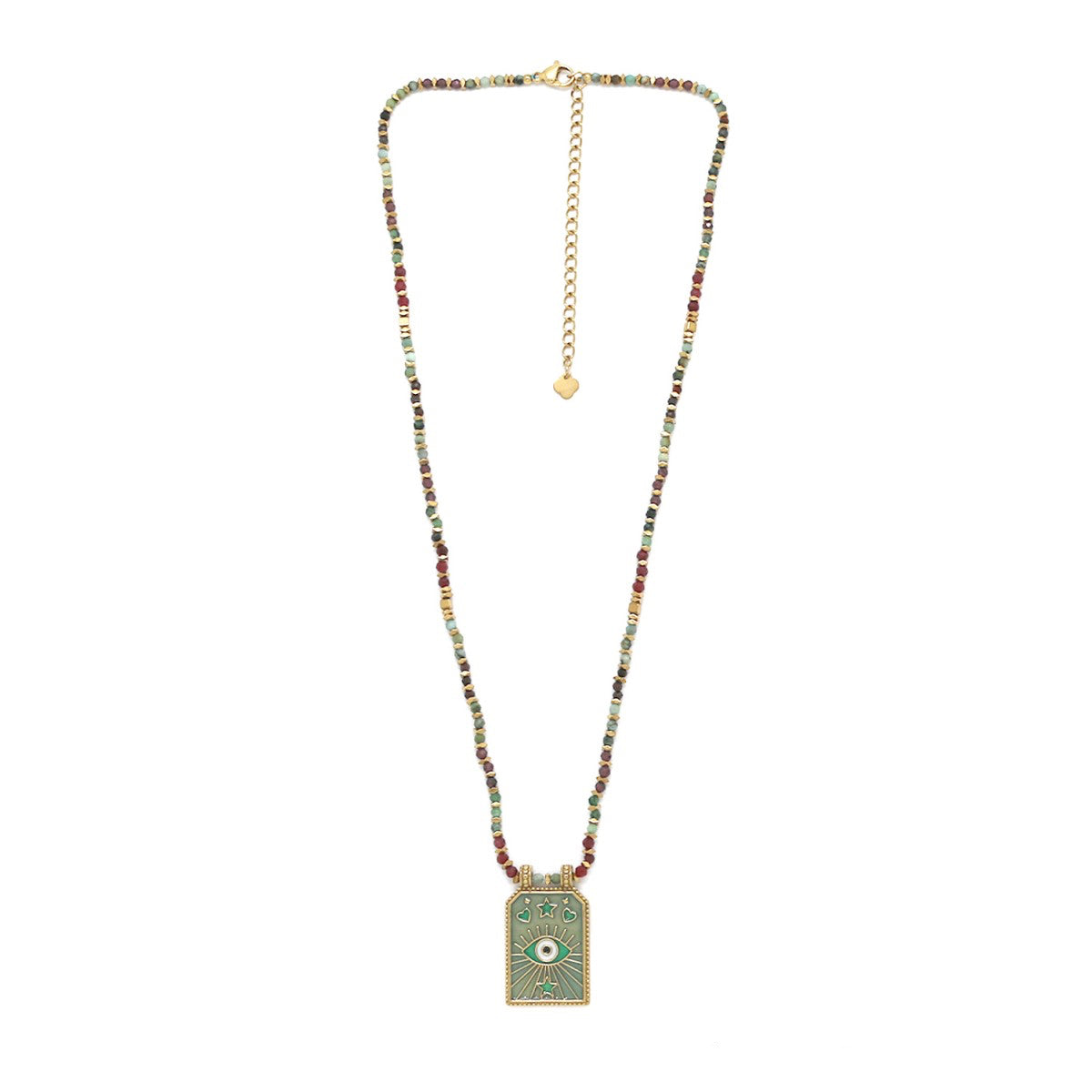 The Elena Necklace (Sage Green)