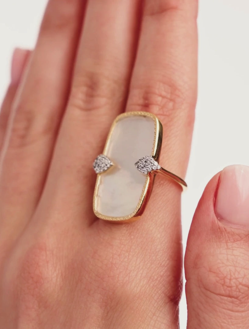 Sangha Ring -  Mother of Pearl