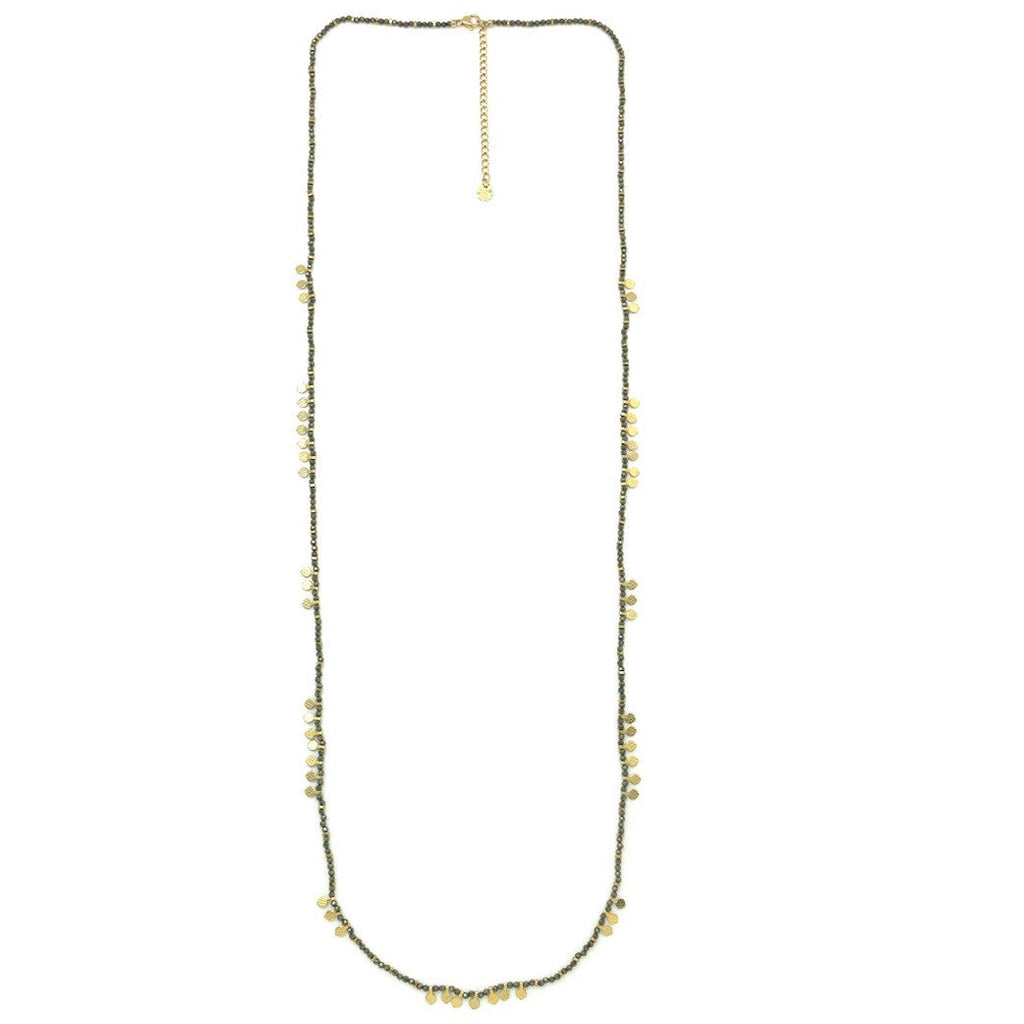 The Valentina Necklace (Pyrite)
