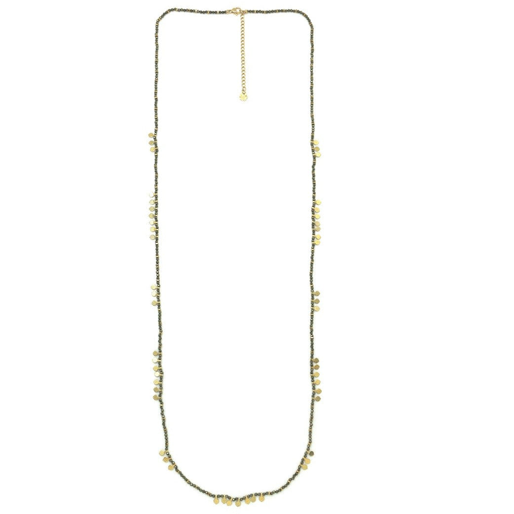 The Valentina Necklace (Pyrite)
