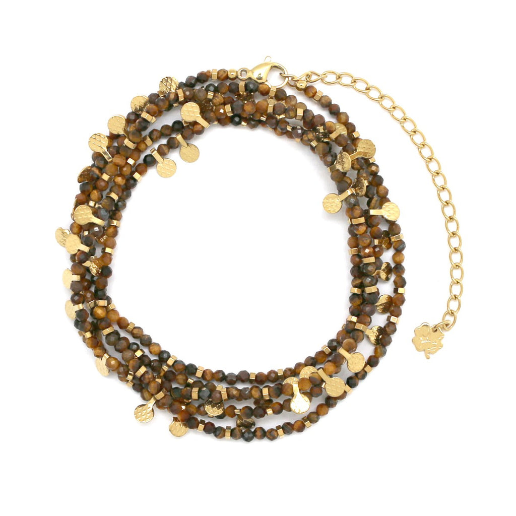 The Valentina Necklace - Tiger's Eye