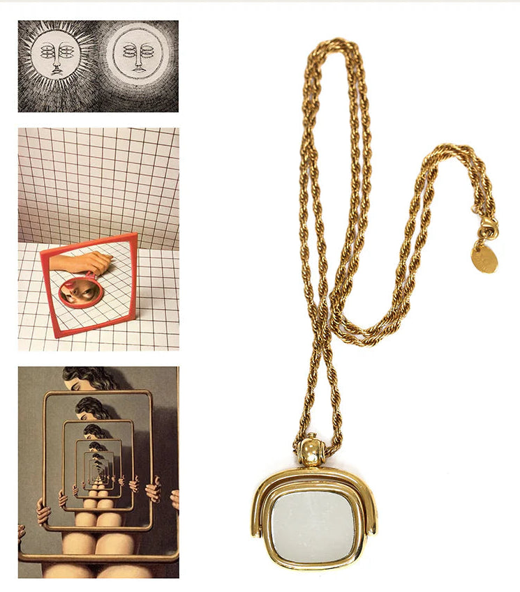 Sacha Soleil Mirror Necklace